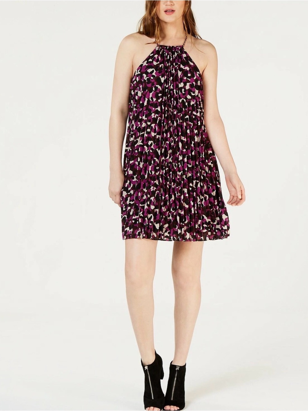 Trina Turk Printed Shift Dress Size xs MSRP:$298.00